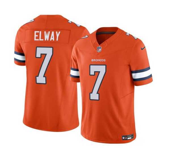 Men & Women & Youth Denver Broncos #7 John Elway Orange 2023 F.U.S.E. Vapor Untouchable Football Stitched Jersey,We sell and wholesale Men & Women & Youth Denver Broncos #7 John Elway Orange 2023 F.U.S.E. Vapor Untouchable Football Stitched Jersey on line form chian!